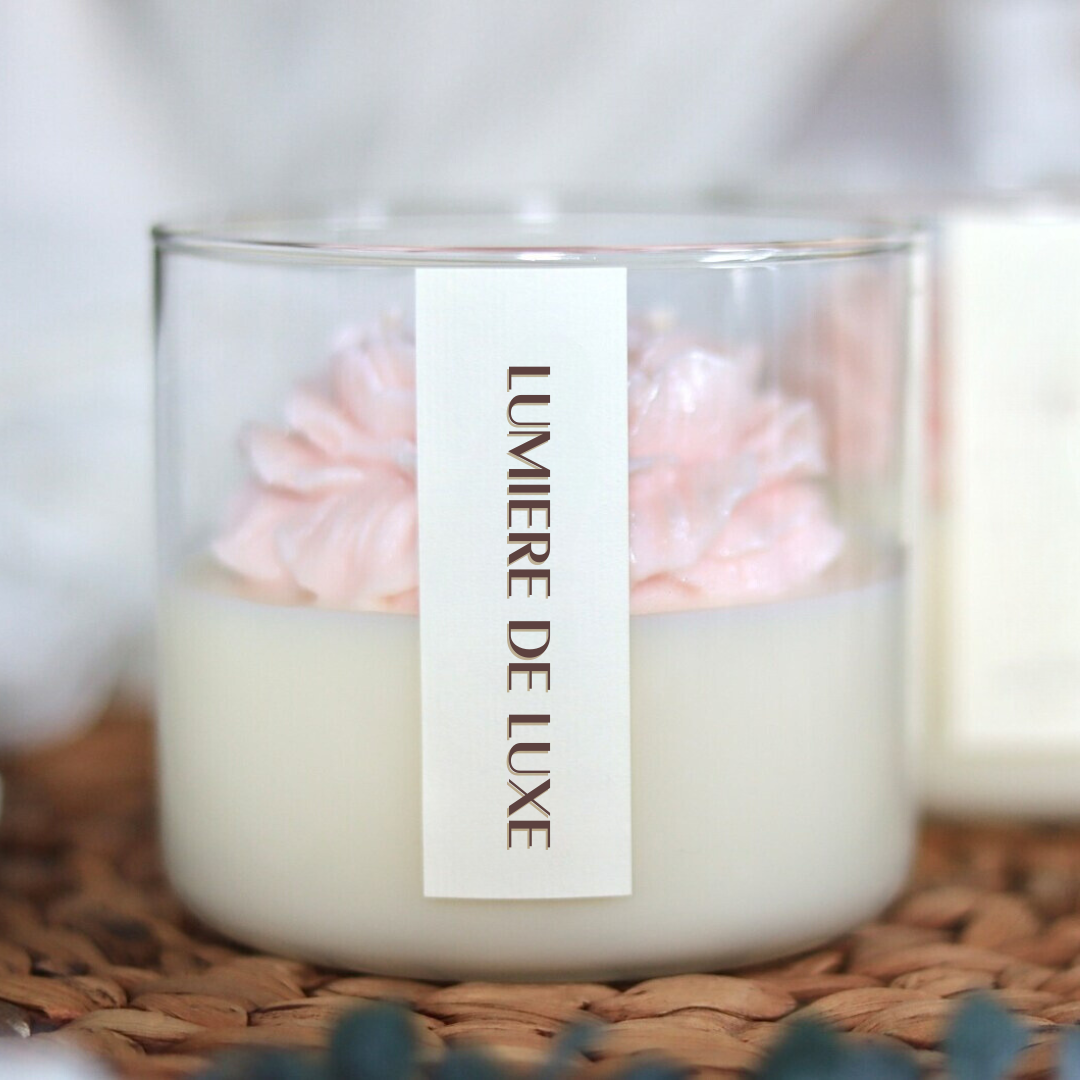 Floral Jar Candle