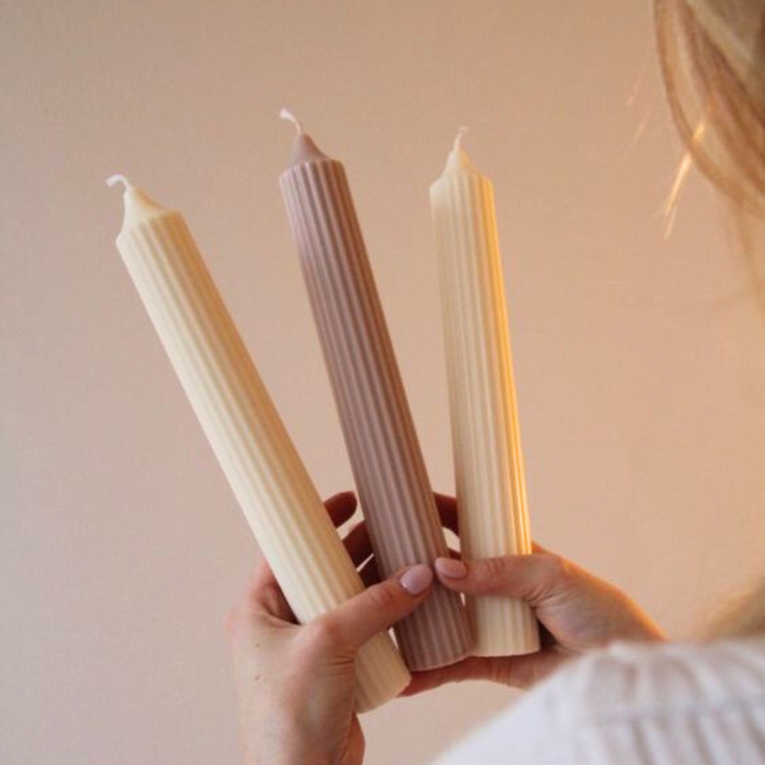 Classic Pillar Candle (Set of 3)