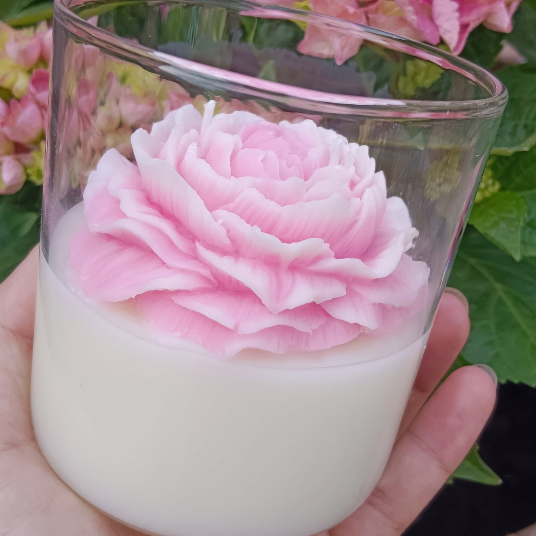 Floral Jar Candle