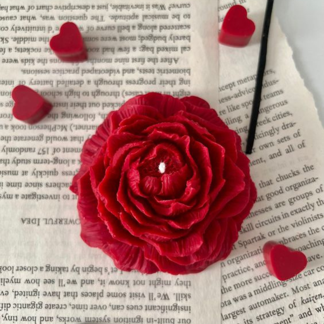 Peony Candle - Set of 2